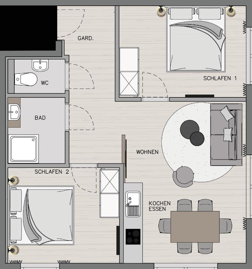 Apartment Streif LXL Kirchdorf in Tirol Exterior foto